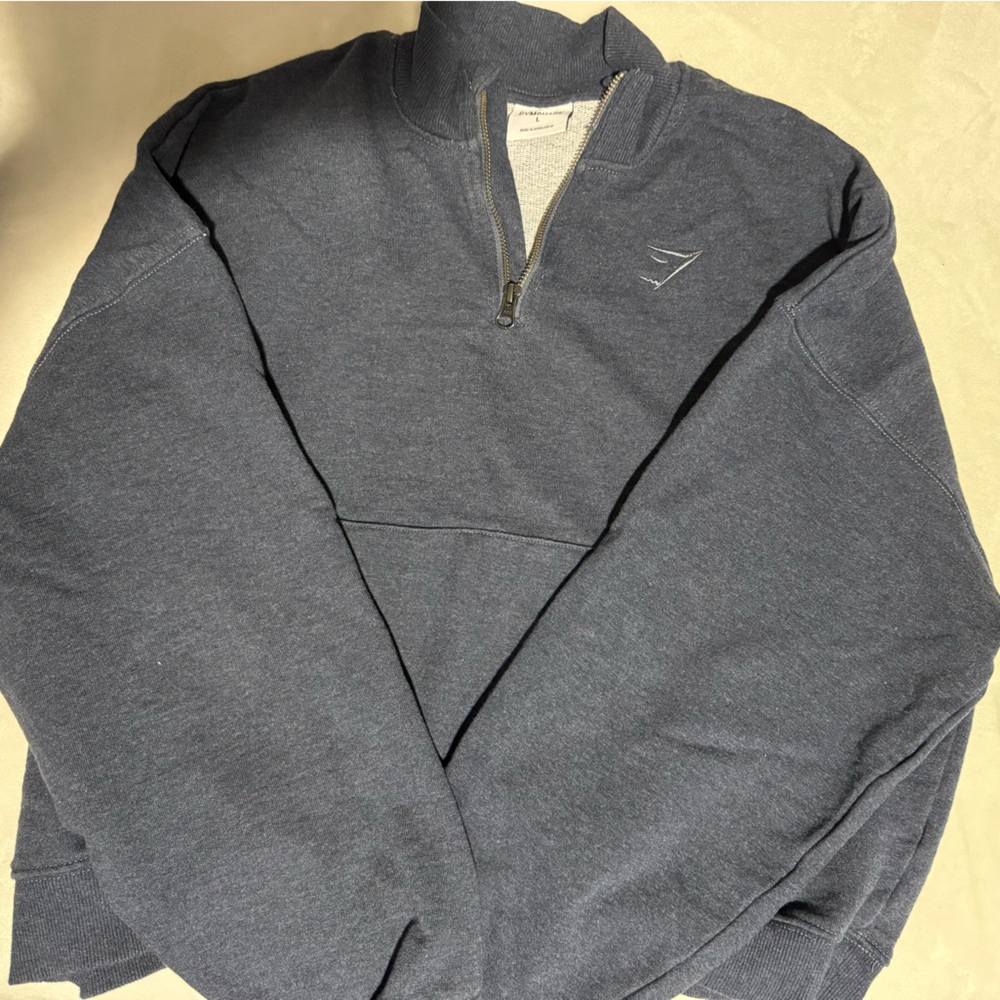 Gymshark Women's rest day half Zip-Up Sweater